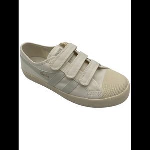 Gola Vegan Hook-and-Loop Sneakers Coaster Strap Off White - Medium